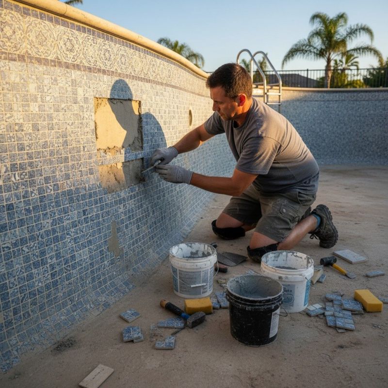 Pool Tile Installation